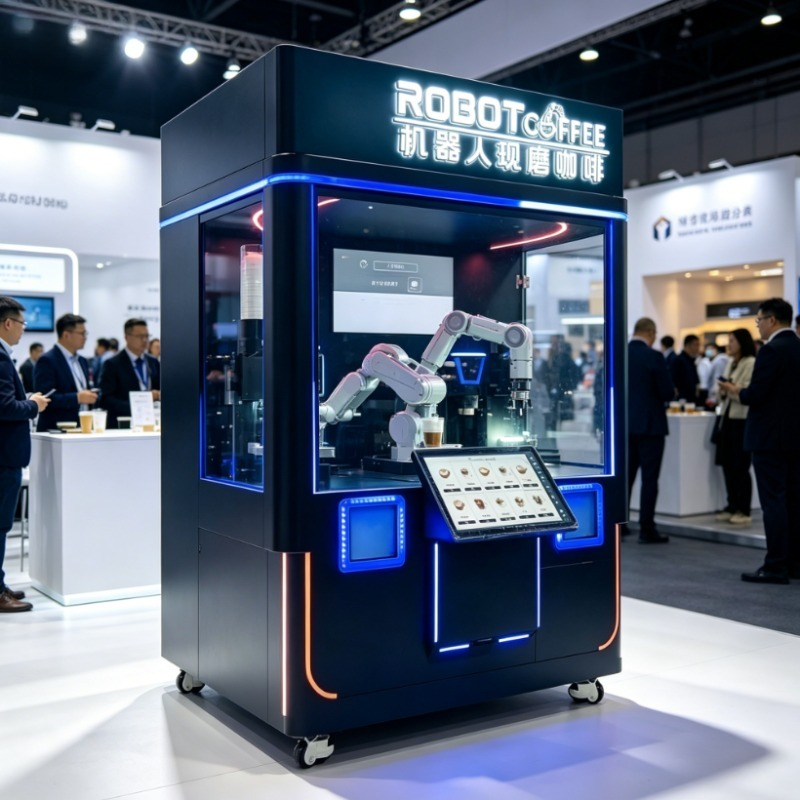 Coffee Equipment Service - Customized 6‑Axis Coffee Robotic Full Automatic