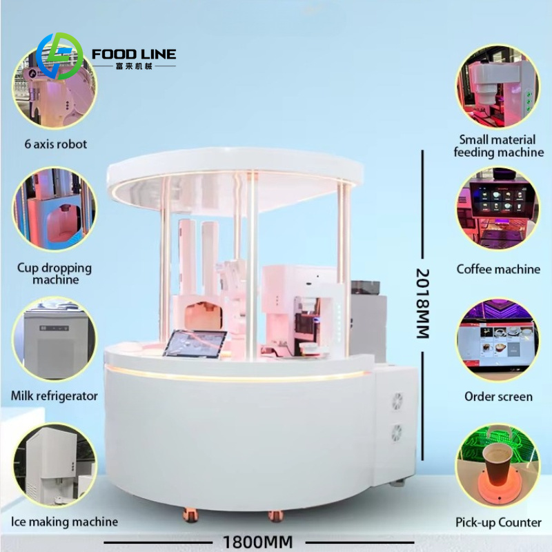 Customized 6‑Axis Robot Barist - огляд і ціна Coffee Equipment Service