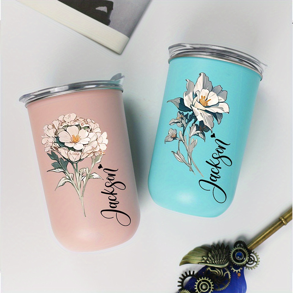 Custom Name Vintage White Flor - огляд і ціна Coffee Equipment Gift