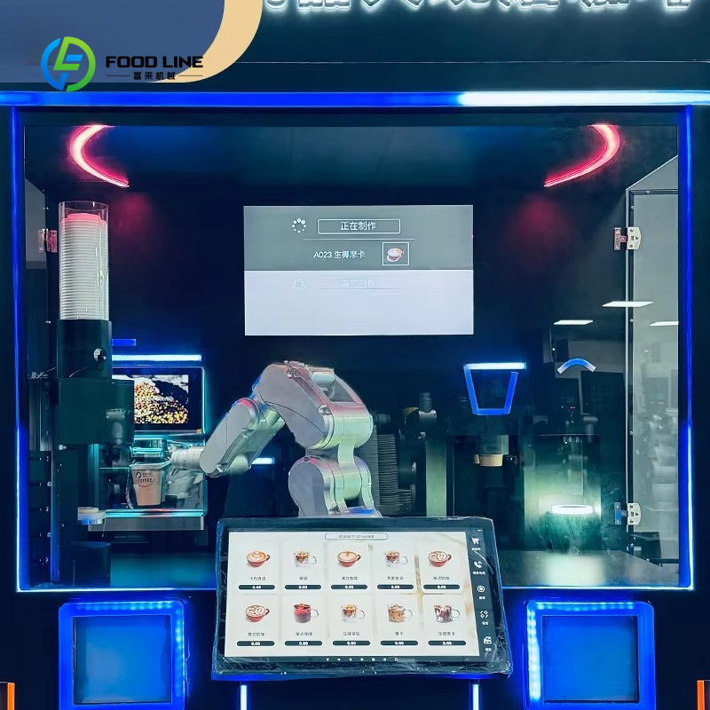 Customized 6‑Axis Coffee Robot - огляд і ціна Coffee Equipment Service