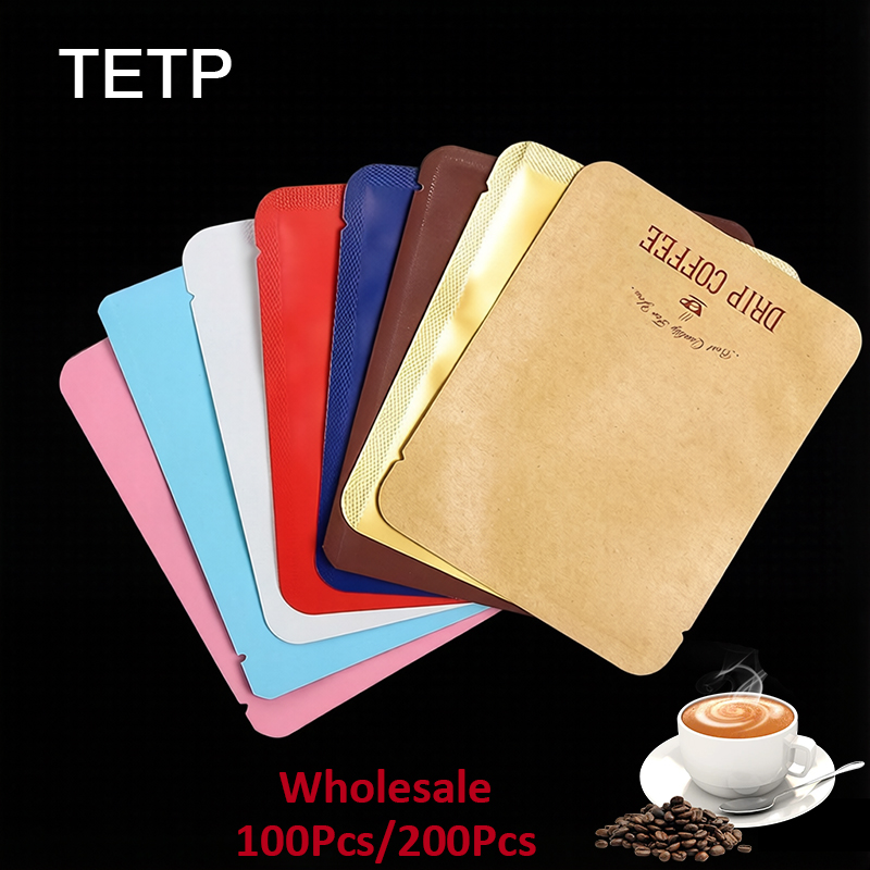 TETP 100Pcs/200Pcs Drip Coffee - огляд і ціна Coffee Equipment Travel Bag